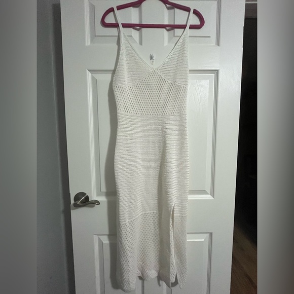 Aritzia Evie Dress in Light Birch - Picture 2 of 3
